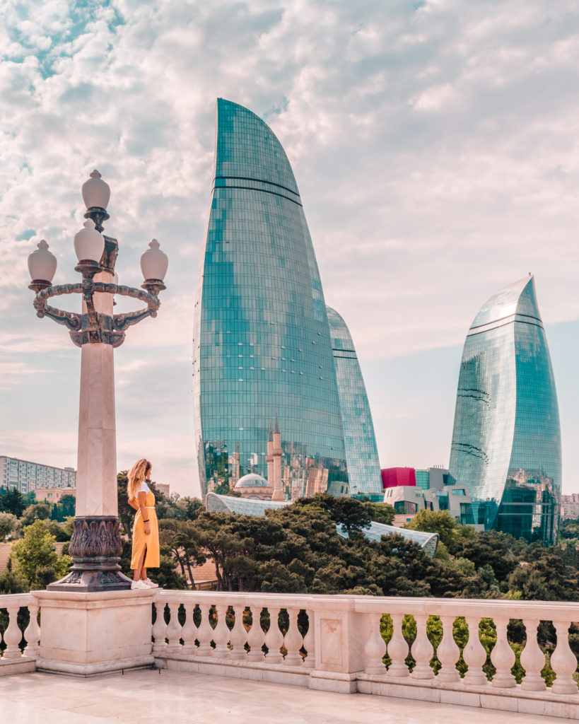 Azerbaijan's capital Baku is very impressive and modern