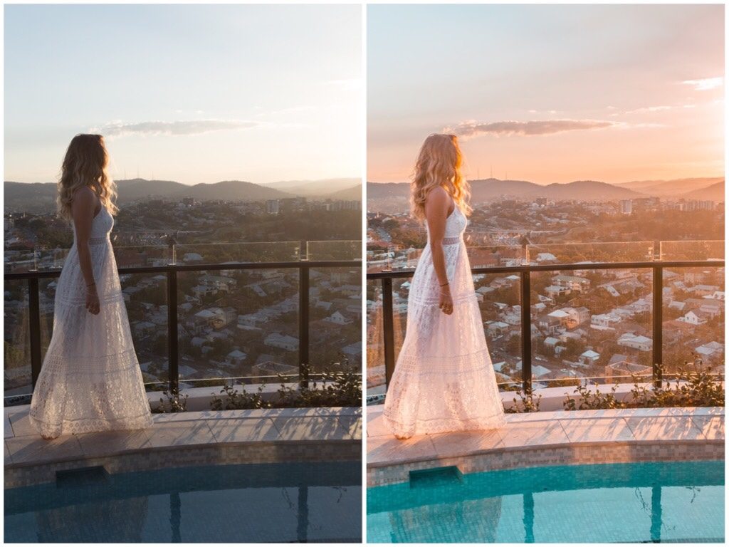 Lightroom Preset Before and After Photo