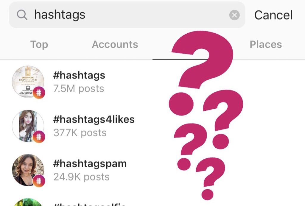 Which hashtags to pick