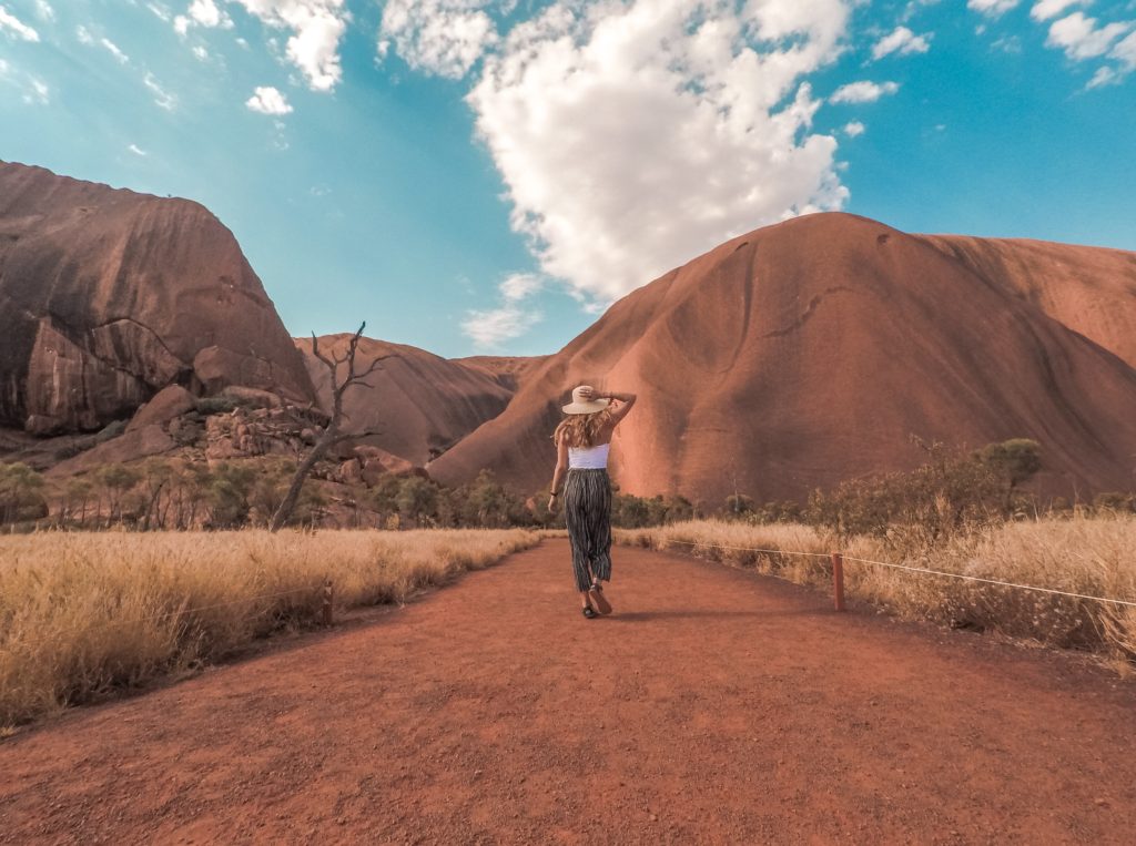 Eef in the Red Centre, at Uluru in the Australian Outback