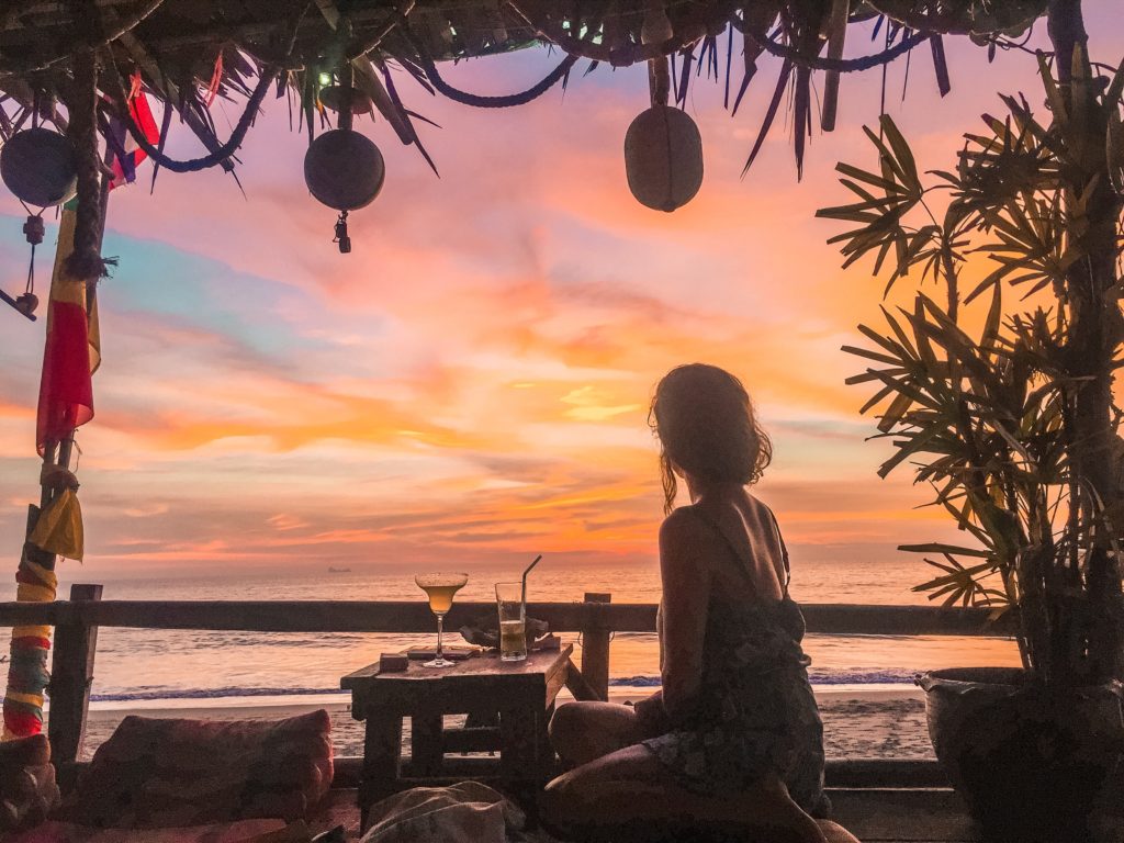A colorful Thai Sunset